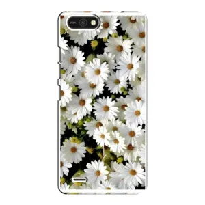 Чехол с ромашками на TECNO POP 2F (Рамка в ромашках)