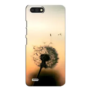 Силіконовий Чохол з кульбабками на TECNO POP 2F (Роздмухана кульбабка)