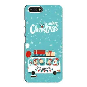 Силиконовый бампер на рождество для TECNO POP 2F (Рождественское настроение)