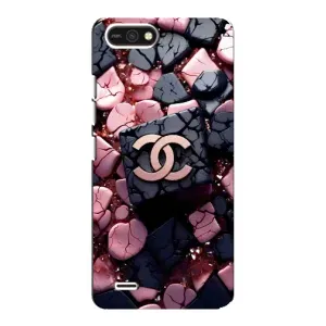 Чехол (Dior, Prada, YSL, Chanel) для TECNO POP 2F (Шанель)