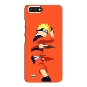 Чохли з принтом НАРУТО на TECNO POP 2F (Силует Наруто)