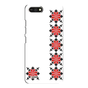 Силіконовый Чохол на TECNO POP 2F з картинкой Вишиванки (Силует вишиванки)