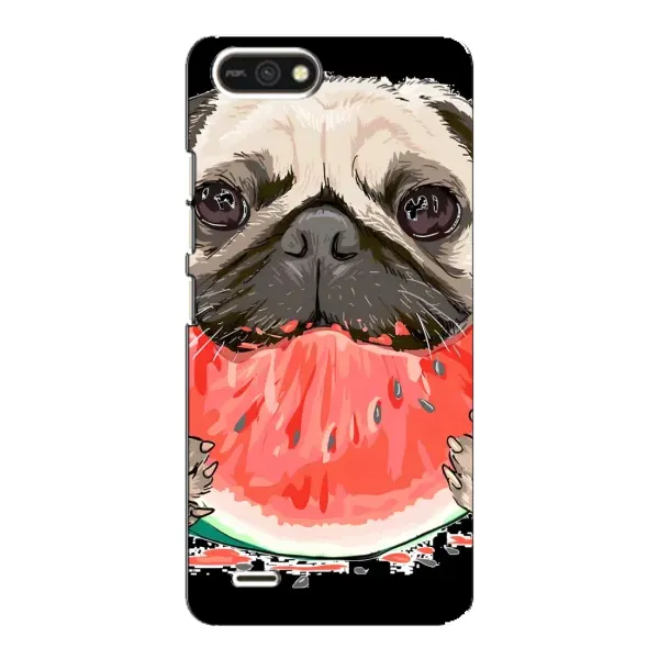 Чехол с рисунком «Смешной Мопс» для TECNO POP 2F Чехол с рисунком «Смешной Мопс» для TECNO POP 2F