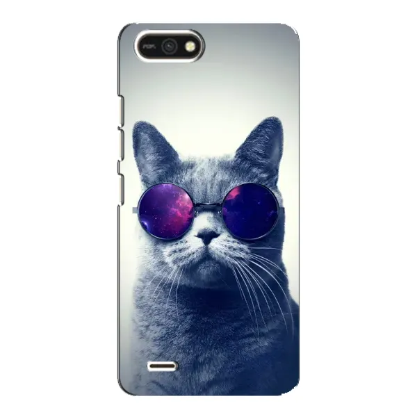 Чехол с рисунком «Стильный КОТ» для TECNO POP 2F