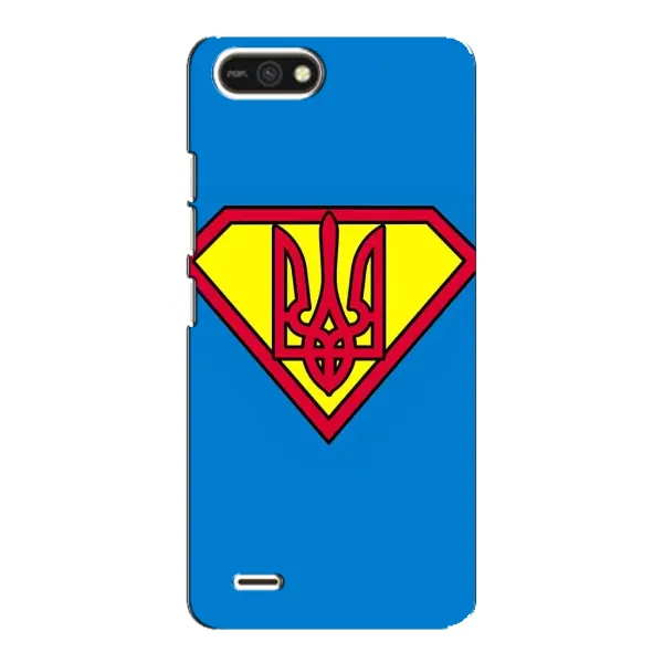 Чехол с рисунком «Super - Герб» для TECNO POP 2F Чехол с рисунком «Super - Герб» для TECNO POP 2F