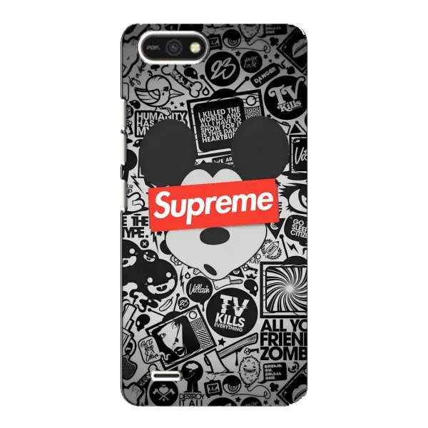 Чехол с рисунком «Supreme Маус» для TECNO POP 2F Чехол с рисунком «Supreme Маус» для TECNO POP 2F