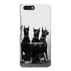 Чехол с рисунком «Три добермана» для TECNO POP 2F
