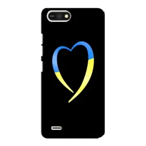 Силіконовий Чохол на TECNO POP 2F (Я-Україна) (Українське серце)