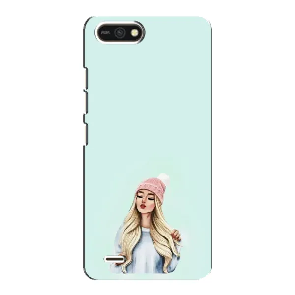 Чехол с рисунком «В шапке» для TECNO POP 2F