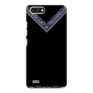 Силіконовый Чохол на TECNO POP 2F (Комірець вишиванки)