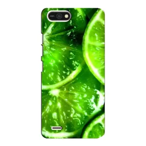 Чехол с изображением вкусной еды для TECNO POP 2F (Яркий ЛАЙМ)