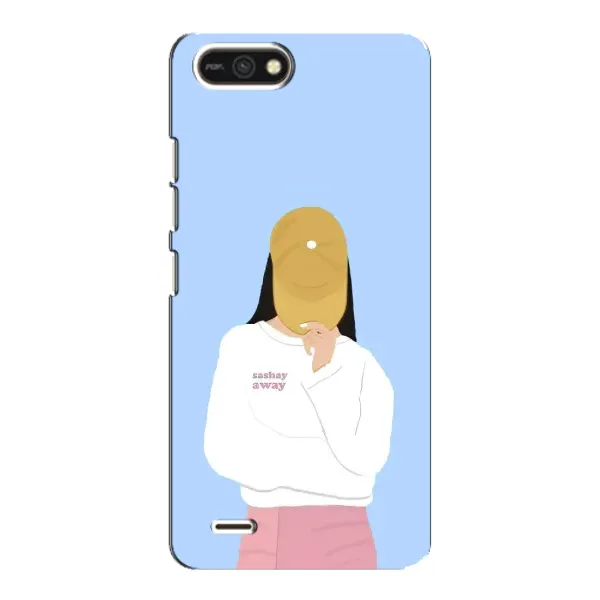 Чехол с рисунком «Желтая кепка» для TECNO POP 2F