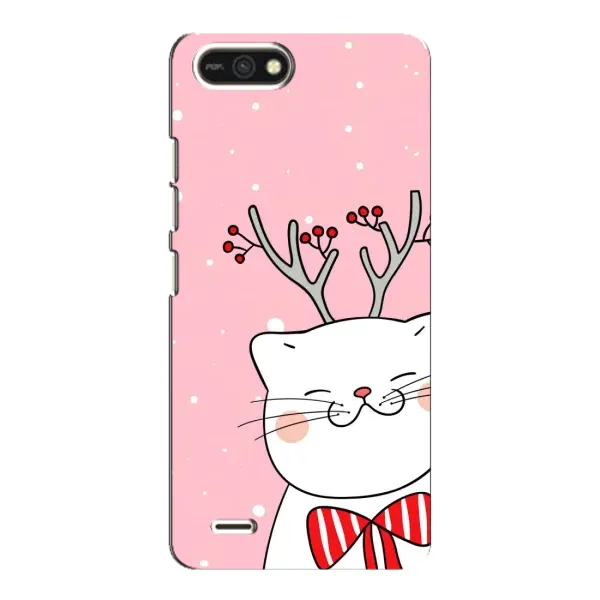 Чехол с рисунком «Зимний кот» для TECNO POP 2F Чехол с рисунком «Зимний кот» для TECNO POP 2F
