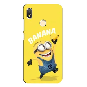 Мультяшний принт на Чохол для Техно ПоП 3 (Banana)