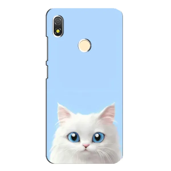 Чехол с рисунком «Белый кот» для TECNO POP 3 Чехол с рисунком «Белый кот» для TECNO POP 3