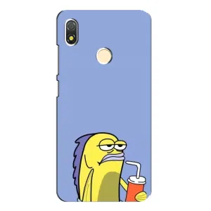 Бампер с принтом Мемы для TECNO POP 3 (Безразличие)