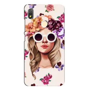 Чохол з картинкою Модні Дівчата TECNO POP 3 (Дівчина в окулярах)