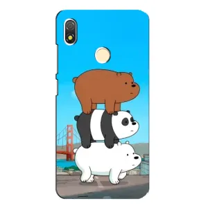 Чехлы с Пандами на TECNO POP 3 (Друзья)