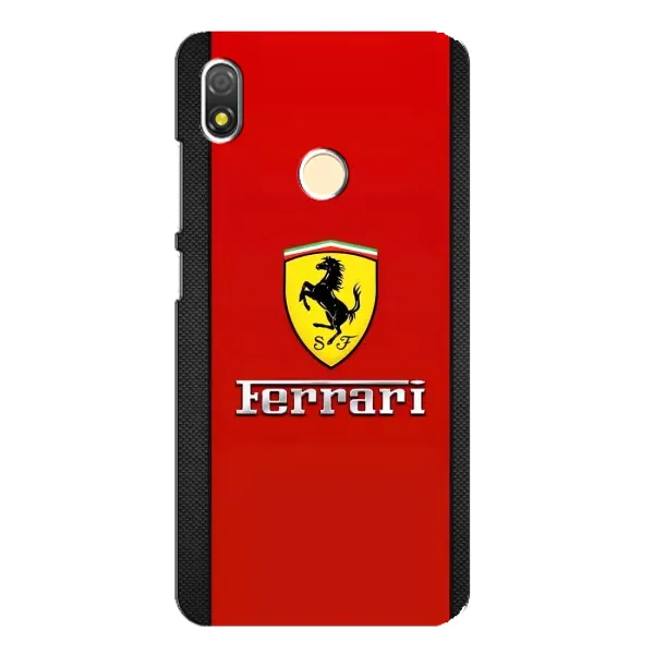 Чехол с рисунком «Ferrari Logo» для TECNO POP 3