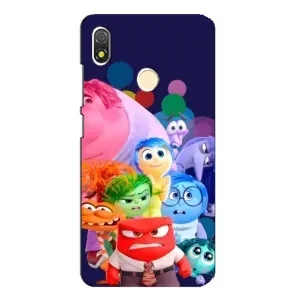 Чехол Головоломка для TECNO POP 3 - (AlphaPrint) (Герои головоломки)