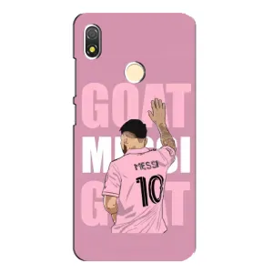 Чехлы Лео Месси в Майами на TECNO POP 3