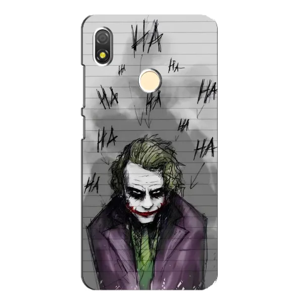 Чехол с рисунком «Joker клоун» для TECNO POP 3 Чехол с рисунком «Joker клоун» для TECNO POP 3