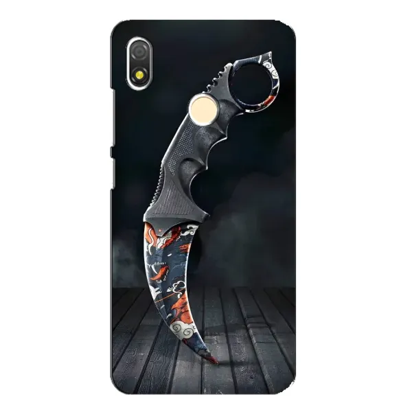 Чехол с рисунком «Кинжал КС ГО» для TECNO POP 3