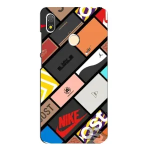 Чехол с Брендами одежды на Техно ПоП 3 (Коробки)
