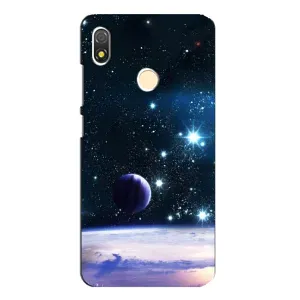 Чехол (ТПУ) с планетами на TECNO POP 3 (Космический вид)