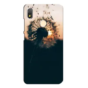 Силиконовый Чехол с одуванчиками на TECNO POP 3 (Красивый одуванчик)