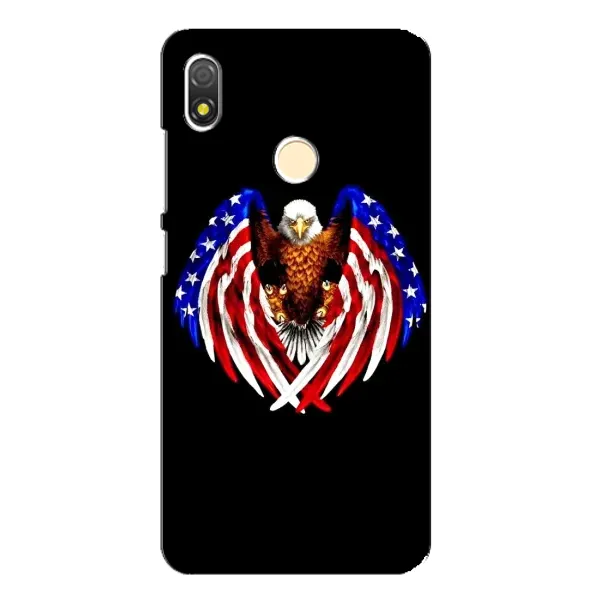 Чехол с рисунком «Крылья США» для TECNO POP 3 Чехол с рисунком «Крылья США» для TECNO POP 3