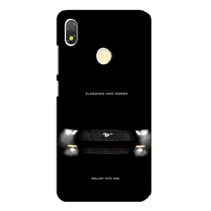 Чохли з тематикою "Круті машини" на TECNO POP 3 (Чорний Land Rover)