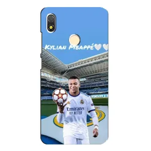 Чехол (TPU) с Футболистом на TECNO POP 3 (Mbappe Real)