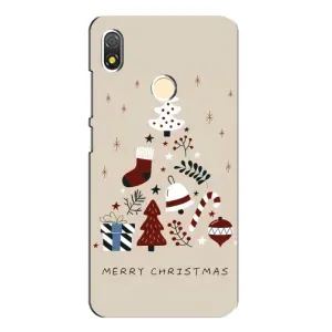 Чехол Санта Клаус для TECNO POP 3 (Merry Christmas)