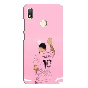 Чехлы Лео Месси в Майами на TECNO POP 3 (Месси Маями)