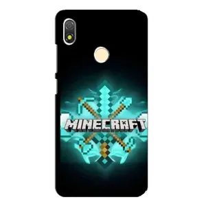 Чехол майнкрафт для TECNO POP 3 (MineCraft 2)