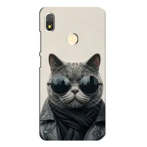 Чехол на тематику: Коты для TECNO POP 3 (Модный кот)