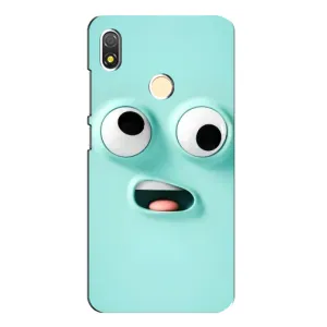 Силиконовые Чехлы (смешные стикеры) для TECNO POP 3 (Забавное мятное лицо)