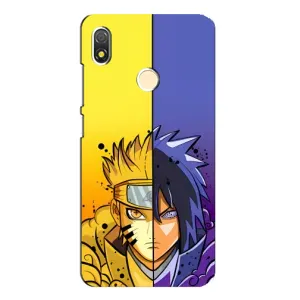 Купить Чехлы на телефон с принтом Anime для TECNO POP 3 (Naruto Vs Sasuke)