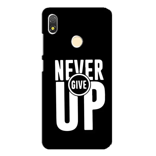 Чехол с рисунком «Never Give UP» для TECNO POP 3 Чехол с рисунком «Never Give UP» для TECNO POP 3
