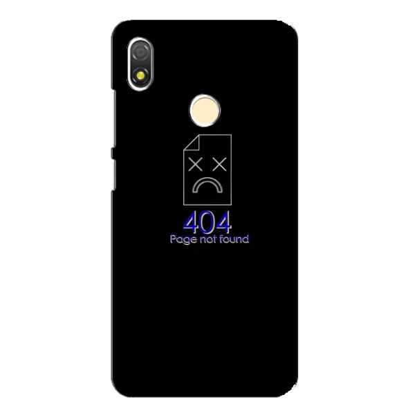 Чохол з малюнком «Помилка 404» для TECNO POP 3 Чохол з малюнком «Помилка 404» для TECNO POP 3