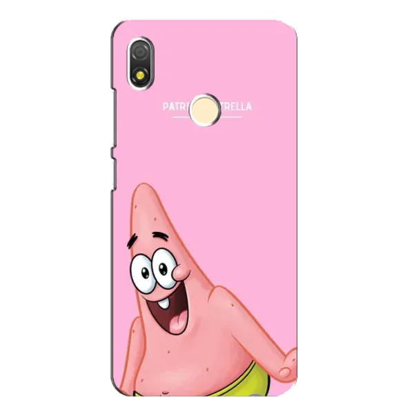 Чехол с рисунком «Патрик» для TECNO POP 3
