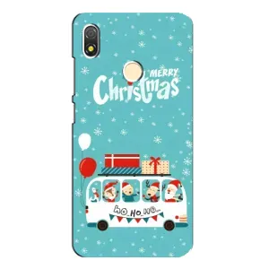 Силиконовый бампер на рождество для TECNO POP 3 (Рождественское настроение)