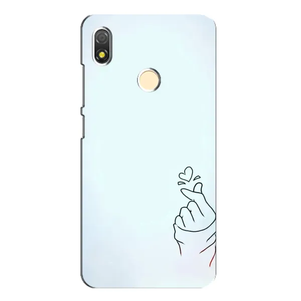 Чохол з малюнком «Сердечко на блакитному» для TECNO POP 3 Чохол з малюнком «Сердечко на блакитному» для TECNO POP 3
