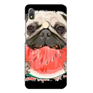 Чехол (ТПУ) Милые собачки для TECNO POP 3 (Смешной Мопс)