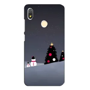 Чехлы на Новый Год TECNO POP 3 (Снеговички)