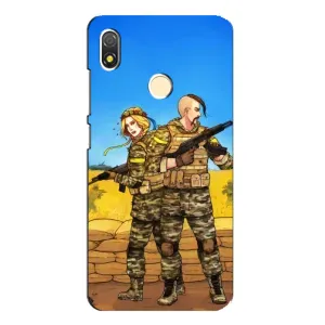 Чохли з принтом (Воїни ЗСУ) для TECNO POP 3