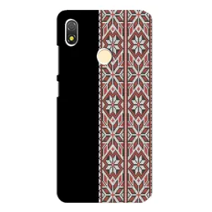 Силиконовый Чехол на TECNO POP 3 с картинкой Вышиванки (Стильная вишиванка)