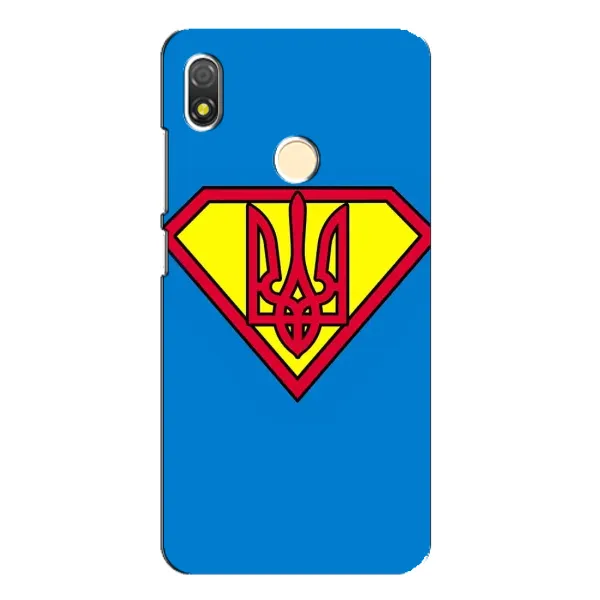 Чехол с рисунком «Super - Герб» для TECNO POP 3 Чехол с рисунком «Super - Герб» для TECNO POP 3