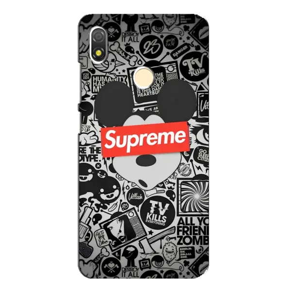 Чохол з малюнком «Supreme Маус» для TECNO POP 3 Чохол з малюнком «Supreme Маус» для TECNO POP 3